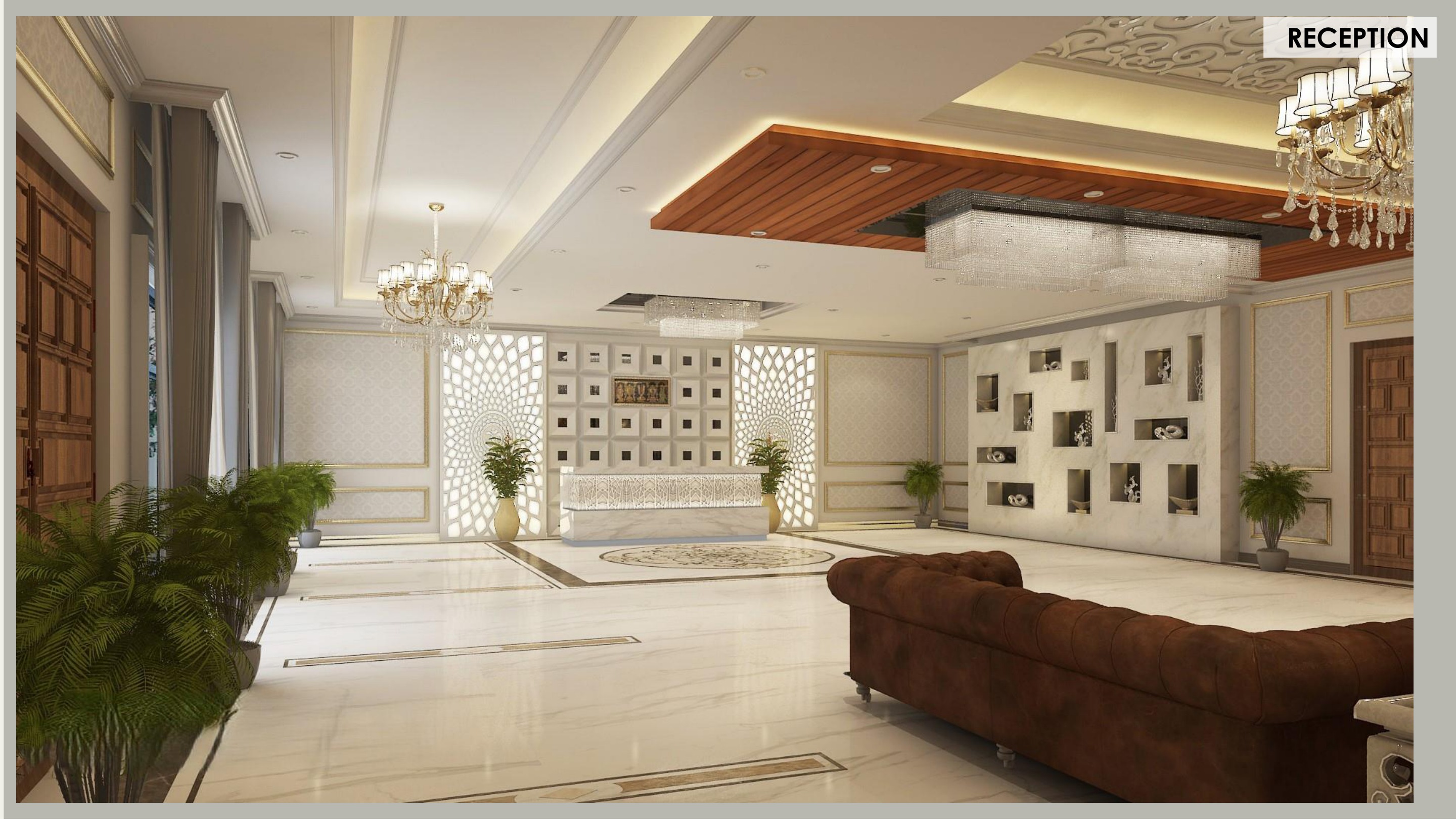 Yadadri Presidential Suite — reception